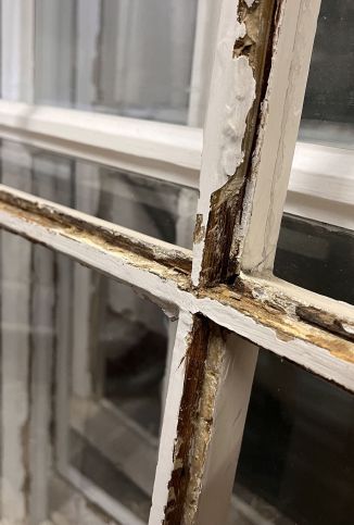Asbest im Fensterkitt entfernen 1
